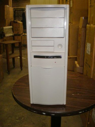  *NEW* AT ATX MID TOWER COMPUTER CASE NEW W/ DOOR - Build PC Windows DOS System Mid Full - Win MSDOS MS-DOS - Model 668