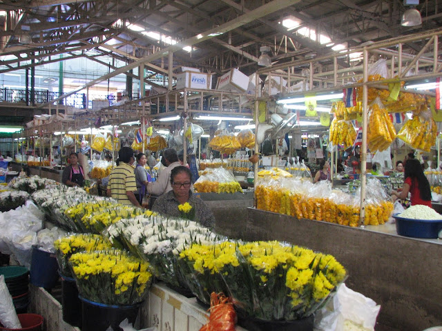 Flower market, Thailand