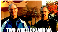 Brad and Rex: co-hosts of Two Wheel Oklahoma
