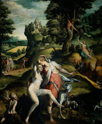 Bartholomeus Spranger - Venus and Adonis