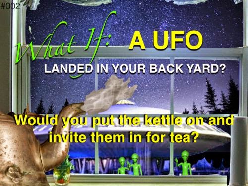 What If A Ufo Landed In Your Backyard
