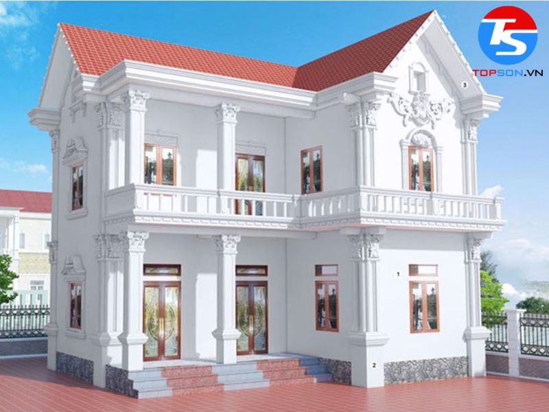 Màu trắng nhẹ nhàng, tinh tế