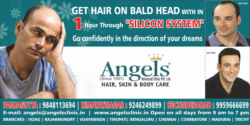 Angels Cosmetic Surgery & Aesthetic Centre, Plot No. 102 Ashoka Capital, Andhra Pradesh, Road Number 2, Banjara Hills, Hyderabad, 500034, India, Hair_Removal_Service, state TS