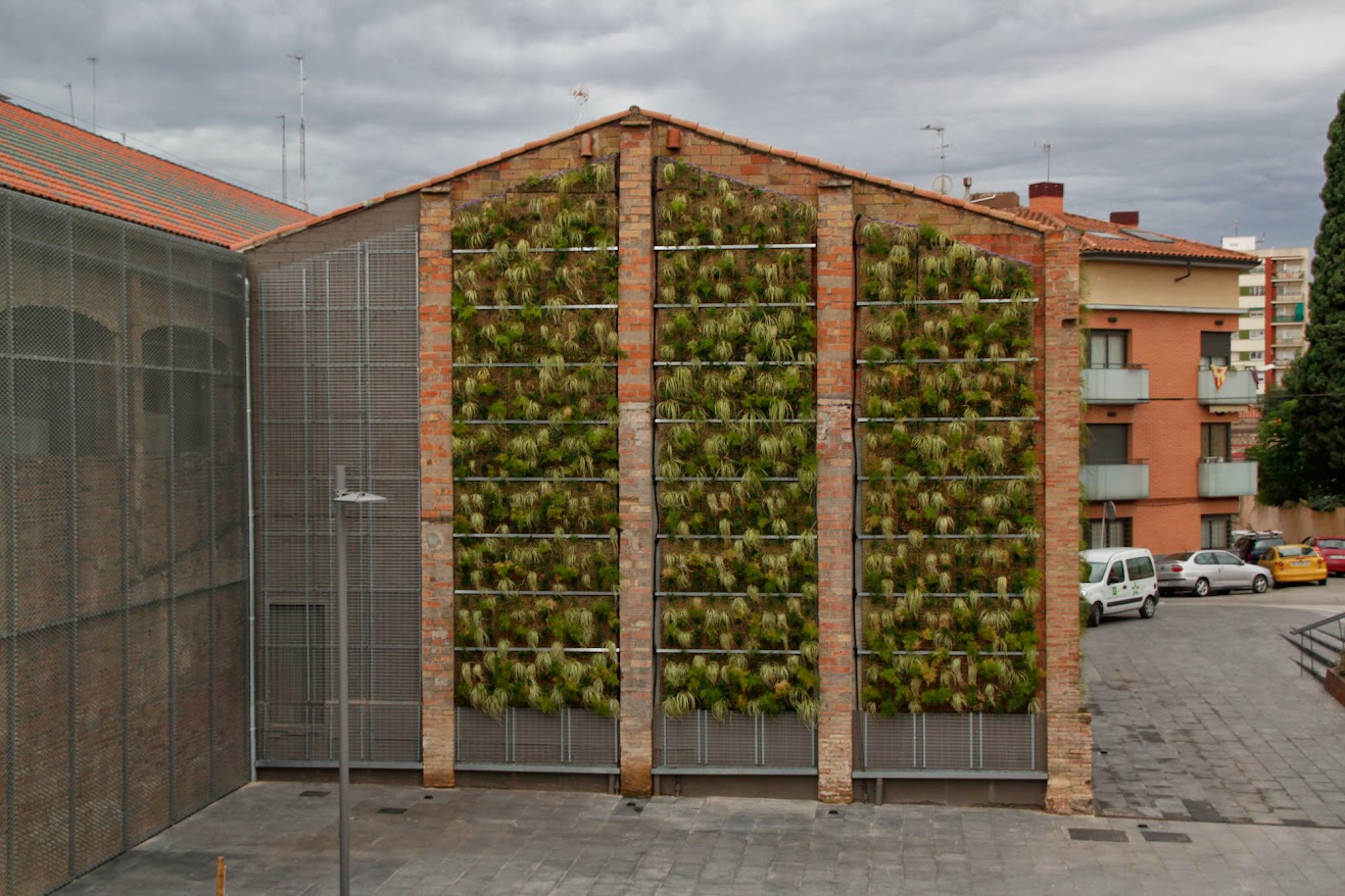 jardín vertical jardines verticales green wall ecosistema vertical vertical paisajismo rubí barcelona