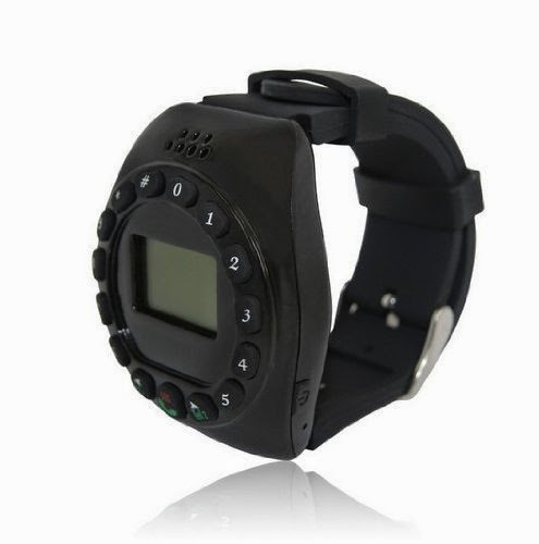  Special SOS Watch Quad-bands 1.1 LCD Screen Support Mp3 Tf Card Black Mq999