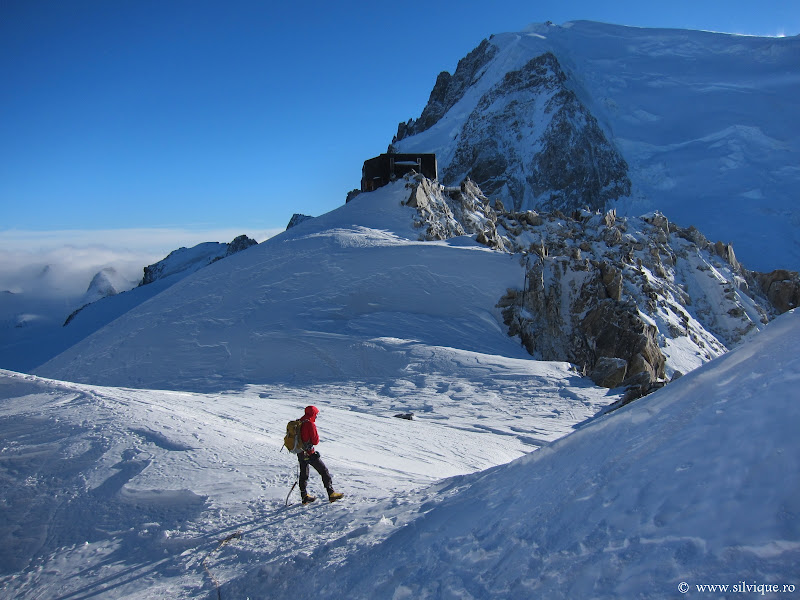 2013.12.23 - Chamonix - Incercarea traseului Supercouloir