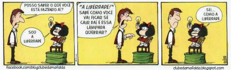 Clube da Mafalda:  Tirinha 712 