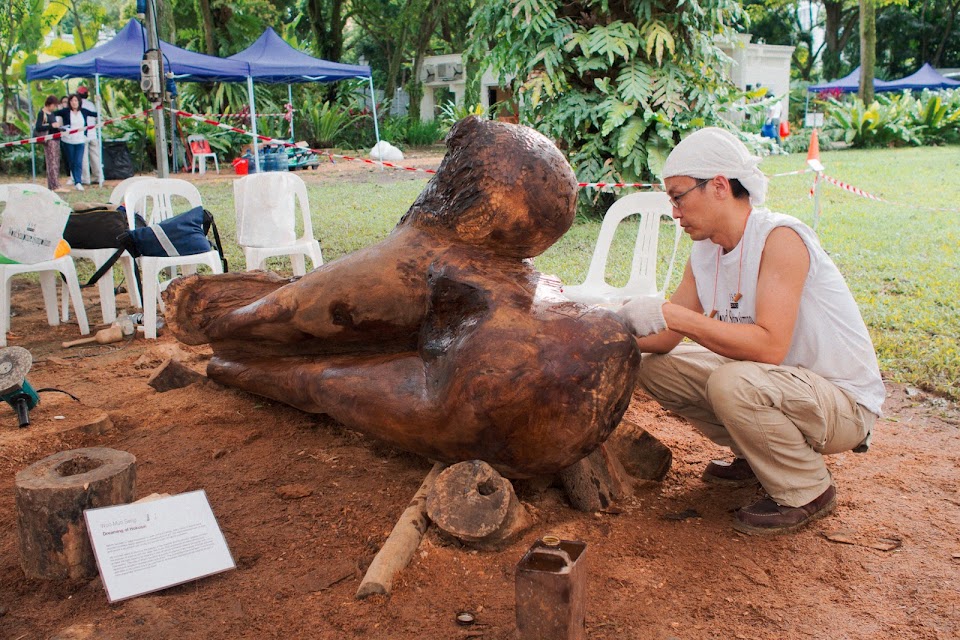 Wood Sculpture Symposium 2013