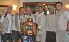 J/105 Fiesta Cup winners- Rick Goebel's SANITY team
