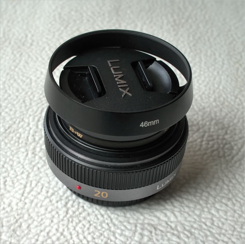 Re: Anyone using the Panasonic 20mm f/1.7 with lens hood?: Micro Four  Thirds Talk Forum: Digital Photography Review