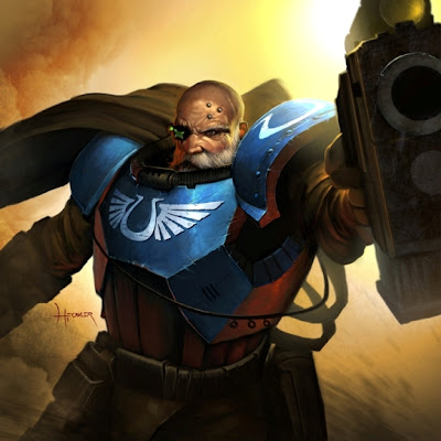 Ultramarines Sergeant Telion artwork