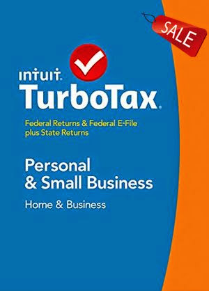 TurboTax Home & Business 2014 Fed + State + Fed Efile Tax Software + Refund Bonus Offer - Win