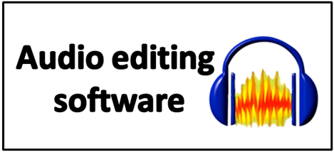Audio editing software 