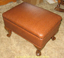 Walker footstool after
