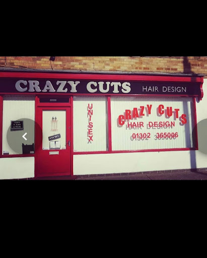 Crazy Cuts hair design logo