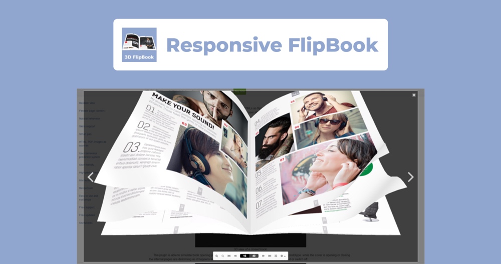 Flipbook responsivo