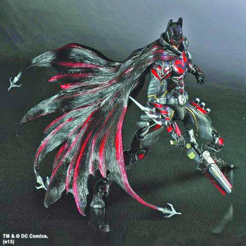  DCV PLAY ARTS KAI PX EXCLUSIVE RED VARIANT BATMAN ACTION FIGURE