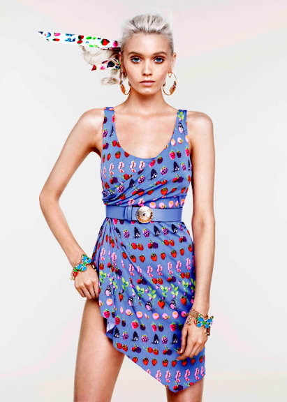 Versace for H&M Cruise 2012 lookbook