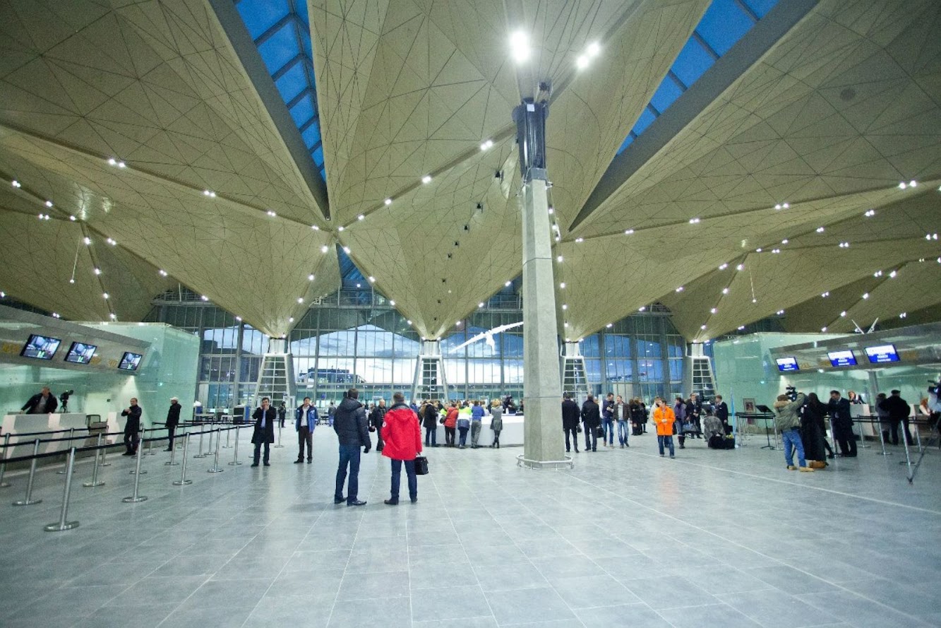 Open Pulkovo Airport by Grimshaw