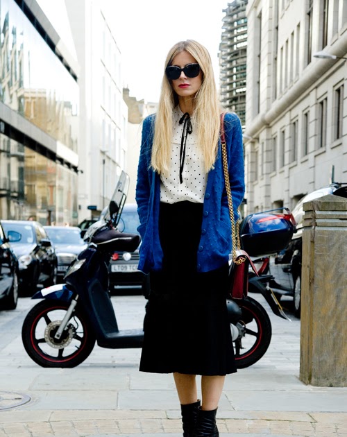 Fashionistable: Out and about....Laura Bailey