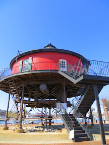 Seven Foot Knoll Lighthouse Inner Harbor Baltimore Maryland