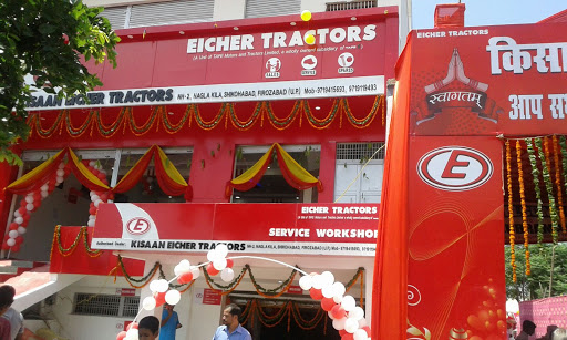Kishan Eicher Tractors Showroom, 86, National Highway 2, Adarsh Nagar, Shikohabad, Uttar Pradesh 283135, India, Truck_Dealer, state UP