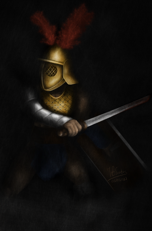 Gladiator inspired by Starz's Spartacus TV Series, using MyPaint and Krita. Gladiator inspired by Starz's Spartacus TV Series, using MyPaint and Krita.