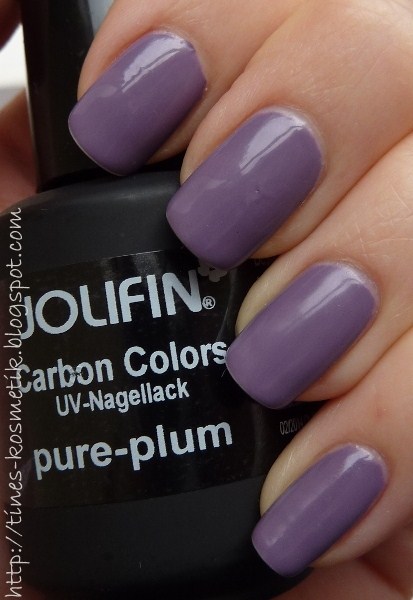 Jolifin Carbon Colors pure-plum - Tines Kosmetikblog