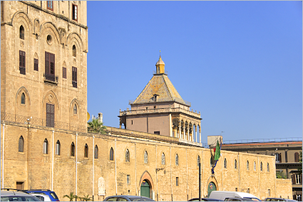 Sizilien - Der Normannen-Palast in Palermo.