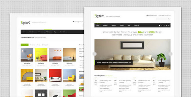 BigStart - Clean and Flexible WordPress Theme BigStart - Clean and Flexible WordPress Theme