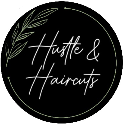 Hustle & Haircuts logo