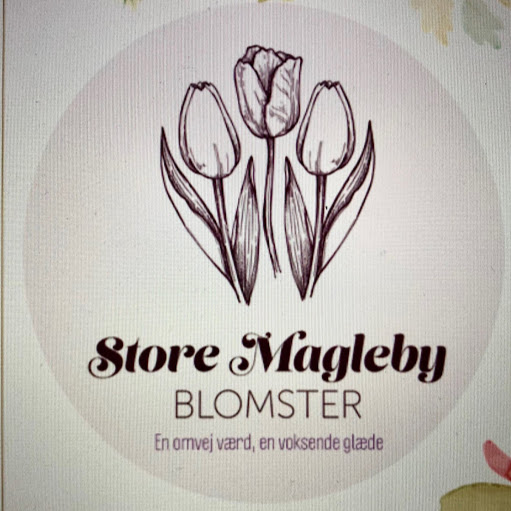 Store Magleby Blomster logo