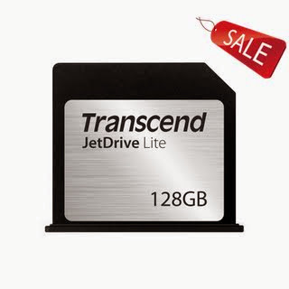 Transcend JetDrive Lite 130 128GB Storage Expansion Card for 13-Inch Macbook Air (TS128GJDL130)