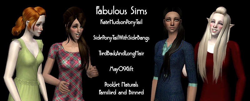 Fabulous Sims Hair Dump FS1