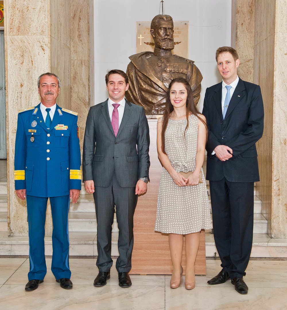 Principele Leka al II-lea al Albaniei a vizitat Universitatea Națională de Apărare Carol I Principele Leka al II-lea al Albaniei a vizitat Universitatea Națională de Apărare Carol I