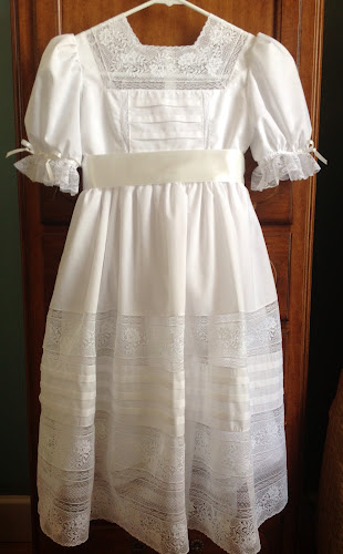 Catheryn Collins' Heirloom Creations: First Communion Dress with ...