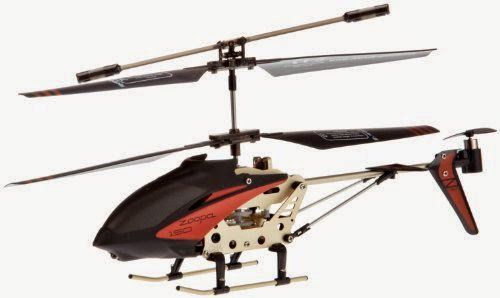 AirAce Zoopa 150 2.4 GHz 3-Channel RC Helicopter With Turbo Button And LED light
