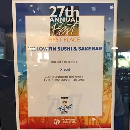 Yellowfin Sushi & Saké Bar logo