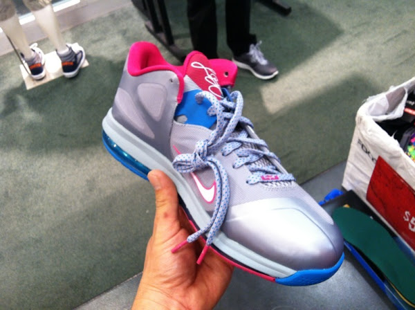 Nike LeBron 9 Low WBF London Fireberry 8211 Actual Photos