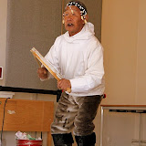 74 Year Old Drum Dancer -- Qaqortoq, Greenland