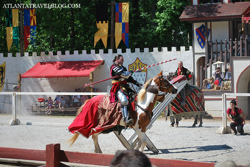 Рыцарский турнир - Renaissance Festival Joust.