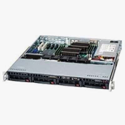  Supermicro Case Rackmount CSE-813MTQ-600CB 1U Black 600W 4xsas/SATA 4xpwm Fan ATX Retail