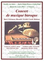 Affiche "Concert de musique baroque"