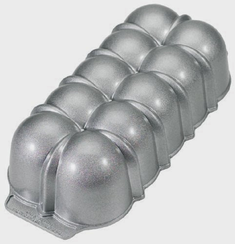  Nordic Ware Cast Platinum Bundt Fancy Loaf Pan