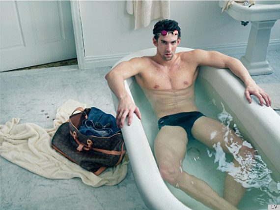 Michael Phelps for new Louis Vuitton Ad Campaign