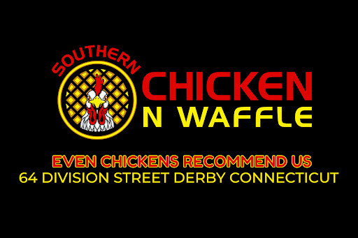 Southern chicken and waffle logo