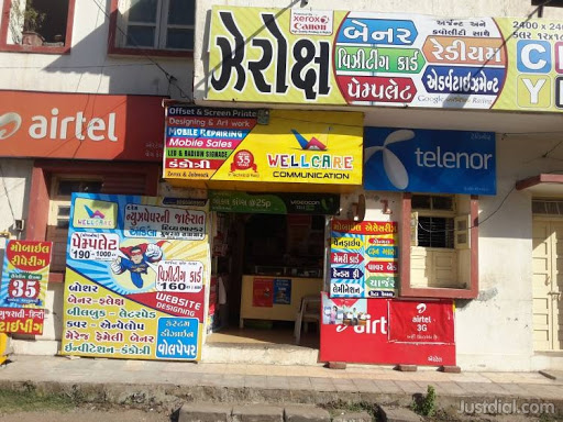 Wellcare Graphical & Telecom Communication, 25 New Jagnath, 3 Shakti Colony,, Behind A. G. Office, Near Rokadiya Hanuman Temple,, Rajkot, Gujarat 360001, India, Video_Editing_Service, state GJ