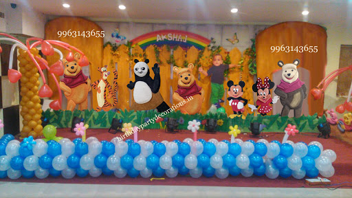 birthday party decorations, H.No.6-49/2/4/1/9, Venkatadri Nagar, Near Church,, Shanti Nagar Colony, Miyapur, Hyderabad, Telangana 500050, India, Party_Planner, state TS