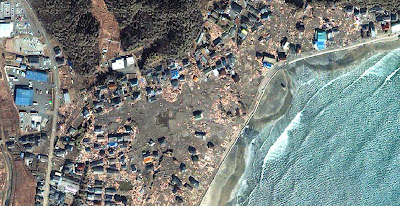 Gallery Photos of Japan Tsunami 11 March, 2011. Complete!!! - Before and After Tsunami