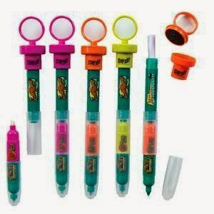  Scooby Doo 5 in 1 Detective Invisible Ink Pen 12 Pack